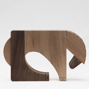 2018-Caballo mongol Escultura en madera, 37 x 59 x 8.5 cm