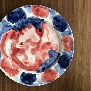 plato 34 cm, ceramica