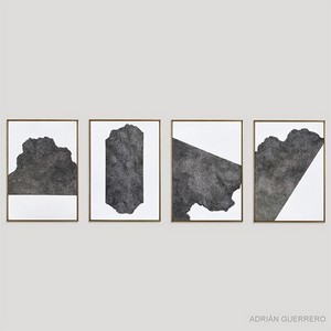 2022-890 MINUTOS, Tinta sobre papel 50 x 35 cm. c/u.