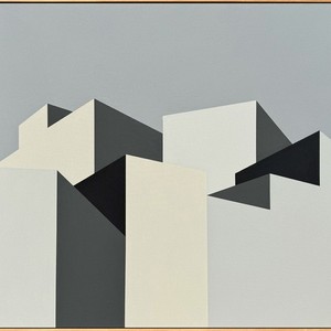 2024-¿Dónde está el pueblo? VII, Acrílico sobre tela 140 x 160 cm.